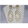 Image 1 : 14K GOLD PLATED DANGLING EARRINGS