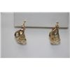 Image 2 : 14K GOLD PLATED LOOP EARRINGS