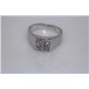 Image 1 : 25.5 CTW CZ RING .925 STERLING SILVER