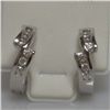 Image 1 : CZ FASHION JEWELRY .925 STERLING SILVER EARRING