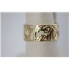 Image 1 : 18K GOLD PLATED GOOD LUCK CHARM RING