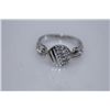 Image 1 : 15.6 CTW CZ RING .925 STERLING SILVER