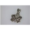 Image 2 : BUTTERFLY MARCASITE PENDANT .925 STERLING SILVER