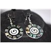 Image 2 : FANCY FASHION JEWELRY MULTICOLOR ROUND EARRINGS