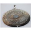 Image 2 : FANCY FASHION JEWELRY ANTIQUE COLOR ROUND PENDANT