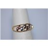 Image 1 : 14K GOLD PLATED BI-COLOR RING