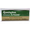 Image 2 : 1 box Remington Premier A-Frame 20 Centerfire Rifle Cartridges