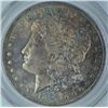 Image 2 : 1891-CC MORGAN SILVER DOLLAR, MS-64  GREAT COLOR!