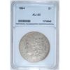 Image 1 : 1894 MORGAN SILVER DOLLAR, NNC AU-50  KEY DATE