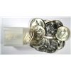 Image 1 : 1961 P FRANKLIN HALF DOLLAR ROLL GEM BU 20 COINS