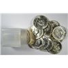 Image 1 : 1962 D FRANKLIN HALF DOLLAR ROLL GEM BU 20 COINS