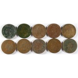 10-1874 INDIAN ONE CENT CULL-AG