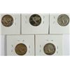 Image 2 : 5-1916 BUFFALO NICKELS "GRADING SET" (AG,GOOD,VG,FINE,VF)