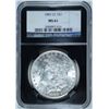 Image 1 : 1883-CC MORGAN DOLLAR NGC MS-61 25TH ANNIVERSARY BLACK HOLDER
