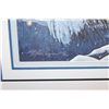 Image 2 : STEPHEN LYMAN "TWILIGHT SNOW" LIMITED EDITION FRAMED PRINT 241/950 20"W X 17"H