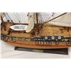 Image 2 : ROYAL CAROLINE, ENGLAND 1741 HAND CRAFTED TALL SHIP 35"L X 12W "X 27"H