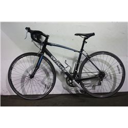 BLACK SPECIALIZED DOLCE 16 SPEED RACE BIKE