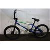 Image 2 : 2 BIKES : BLUE NO NAME BMX AND BLACK NO NAME STUNT