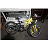 Image 1 : YELLOW SPORTEK 5 SPEED KIDS BIKE