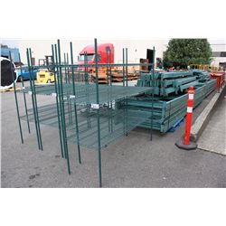 GREEN 3 TIER METRO RACK