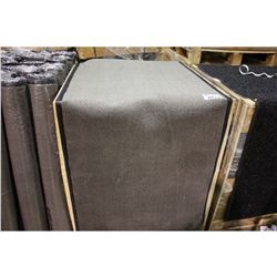 LARGE GREY RECTANGULAR NON SLIP ENTRANCE CARPET