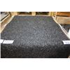 Image 1 : LARGE BLACK RECTANGULAR NON SLIP ENTRANCE CARPET