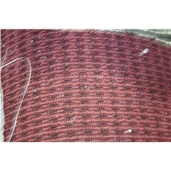 ROLL OF 2 TONE RED HIGH TRAFFIC CARPET