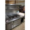 Image 1 : US RANGE 3 BURNER GAS STOVE/OVEN WITH OVERHEAD SHELF