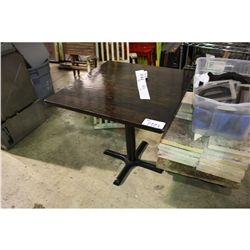 ESPRESSO 30" SQUARE RESTAURANT TABLE