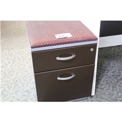 CUSHION TOP MOBILE FILE PEDESTAL