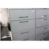 Image 2 : GLOBAL GREY 5 DRW. LATERAL FILE CABINET