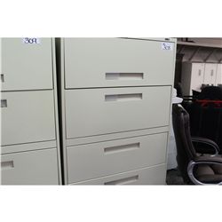 GLOBAL BEIGE 5 DRW. LATERAL FILE CABINET