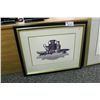 Image 1 : FRAMED ARTWORK FEATURING A COLLECTION OF URNS