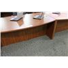 Image 2 : CHERRY BOW FRONT EXECUTIVE DESK
