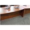 Image 2 : CHERRY BOW FRONT EXECUTIVE DESK