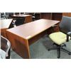 Image 2 : CHERRY STRAIGHT FRONT EXECUTIVE DESK