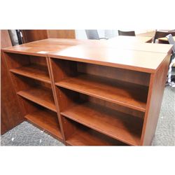 CHERRY 48  TALL BOOKSHELF