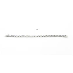 Blue Topaz 5 Carat Tennis Bracelet