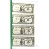 4x 1935 and 1957 cashable silver certificates