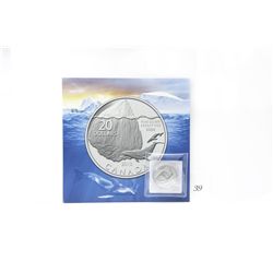 2013 canadian solid silver Iceburg coin royal mint