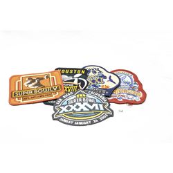 Bag of assorted professional sport sew on patches