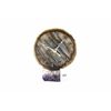 Image 1 : Polished semi precious stone mantel clock
