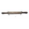 Image 2 : Carved mahogany carving set
