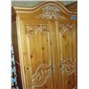 Image 1 : 2 door solid pine armoire