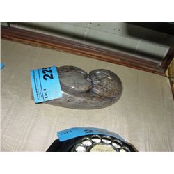 Hand crafted stone carved sculpture