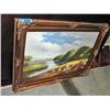 Image 1 : Framed original oil on canvas painting, signed