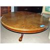 Image 1 : Antique round coffee/ cocktail table with