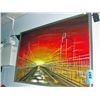 Image 1 : Framed original oil on canvas abstract cityscape