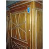 Image 1 : solid pine approx 8F tall single door pantry
