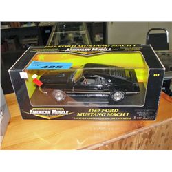 1969 Ford mustang mach1 diecast metal collectors